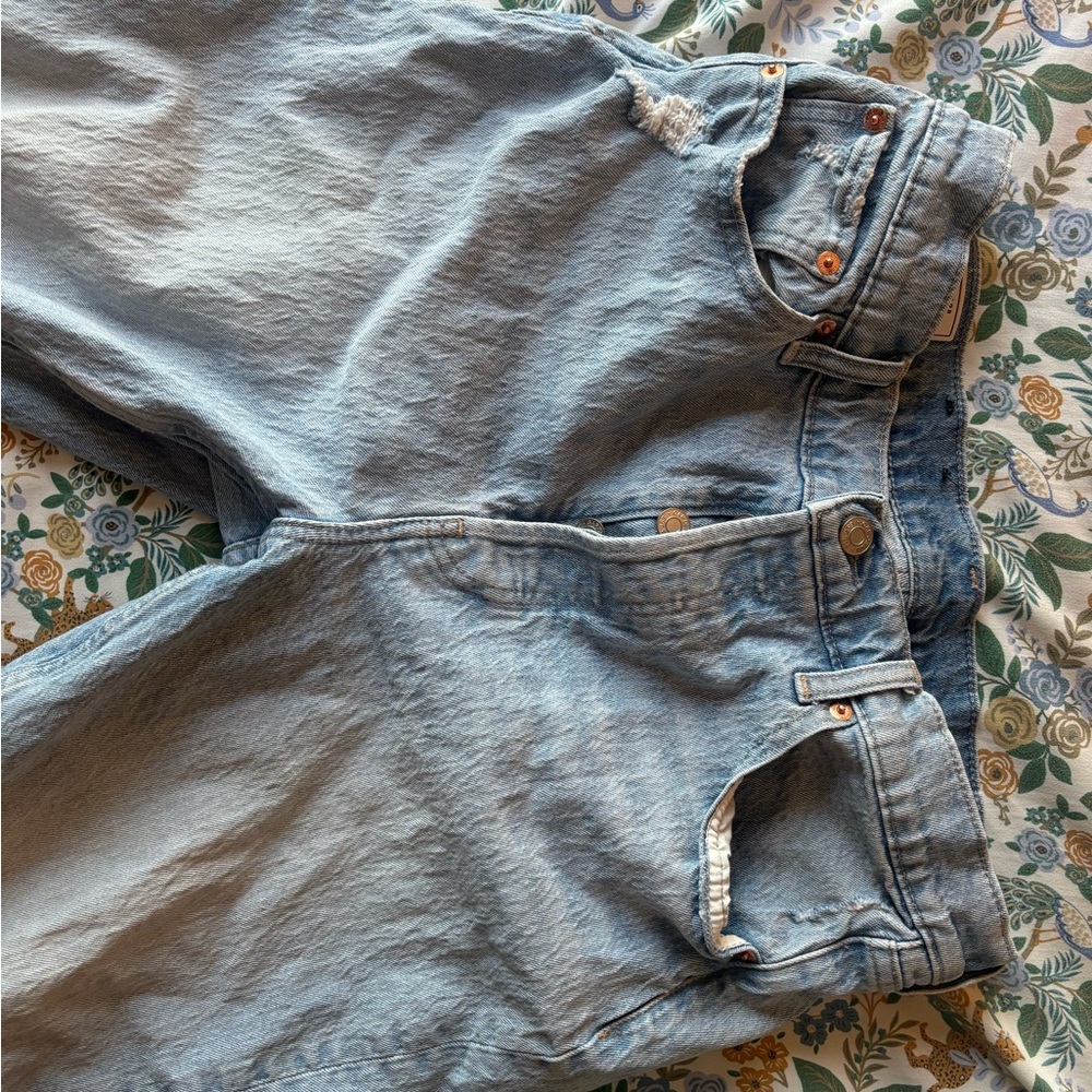 GAP Light Wash distressed Jeans